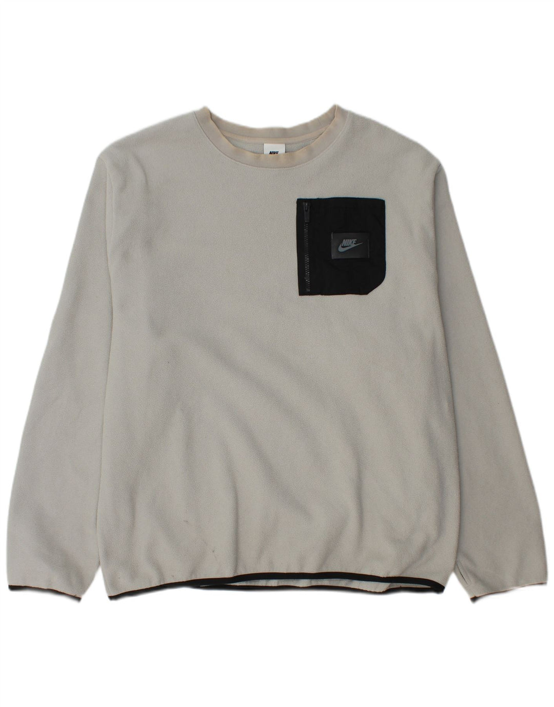 Pulover pentru bărbați Nike Fleece XL, gri poliester