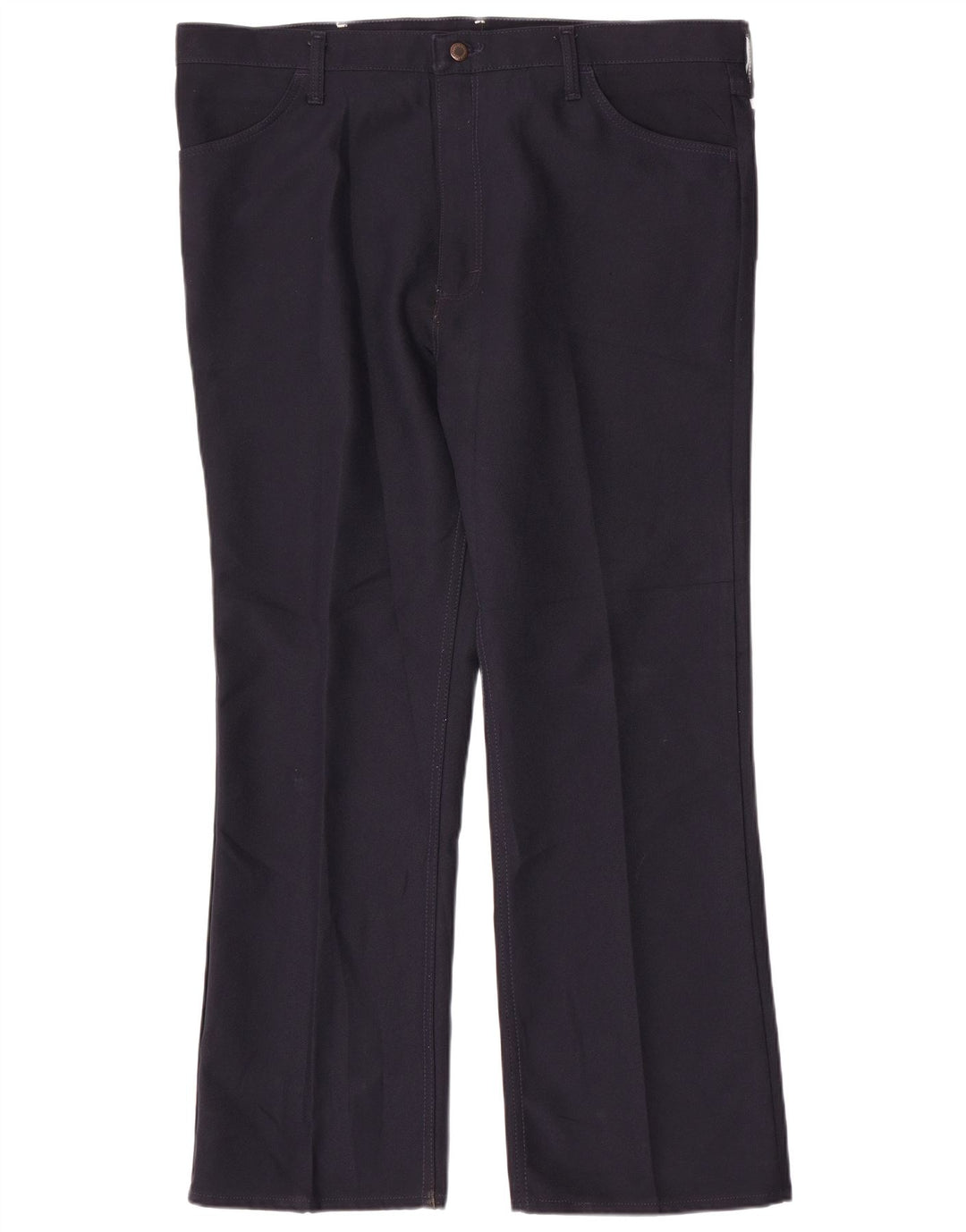 Pantaloni casual drepti pentru bărbați WRANGLER W42 L30 poliester bleumarin