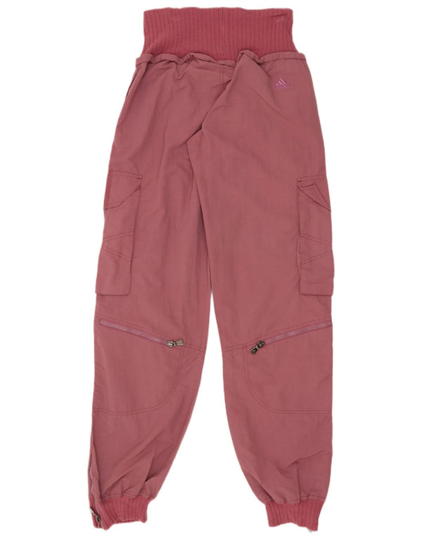 Pantaloni de jogging pentru femei Adidas Cargo Mici W29 L33 Bumbac roz