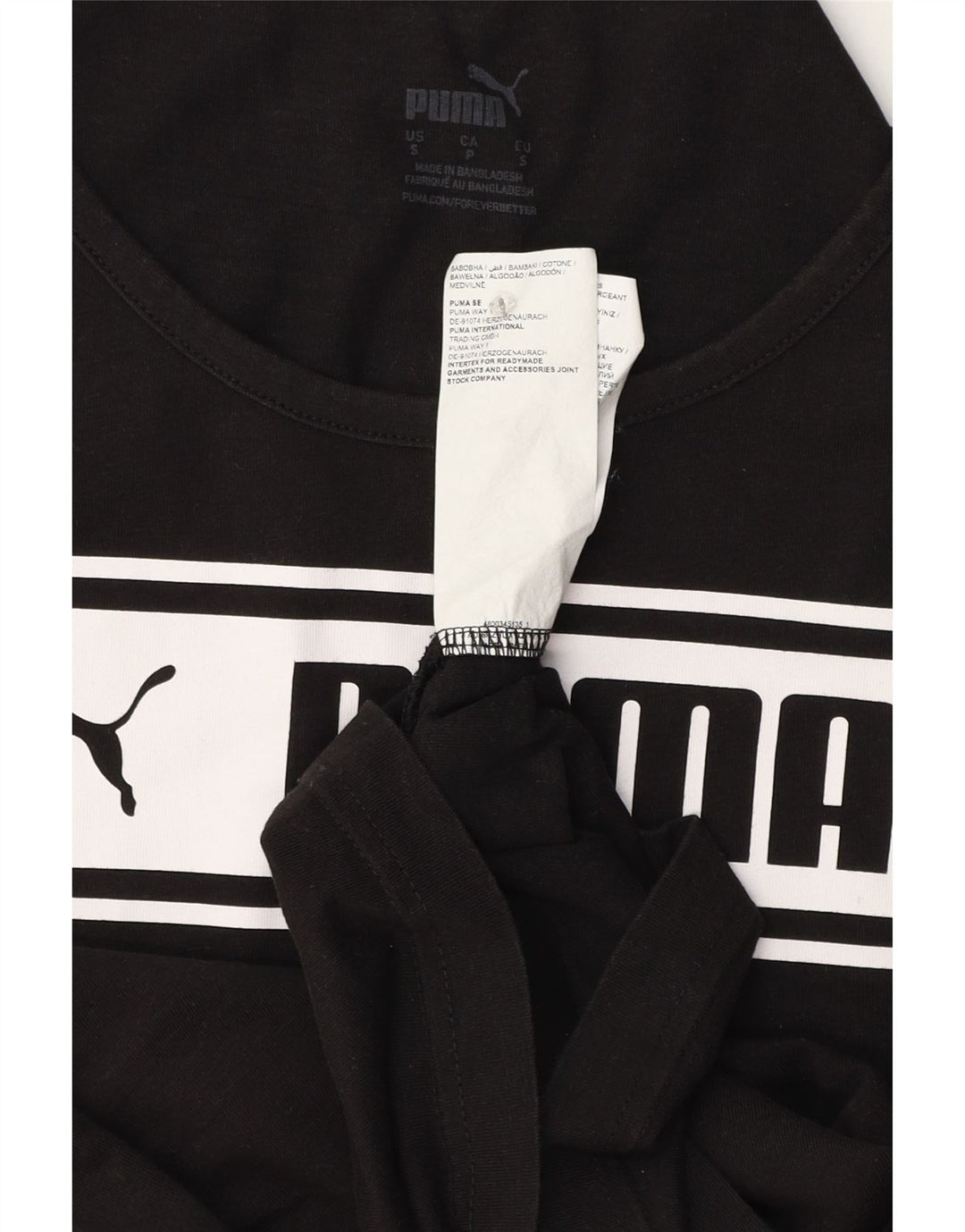 Vesta grafică pentru bărbați Puma, mic, bumbac, negru