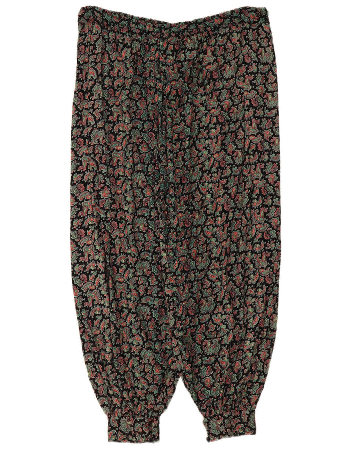 Pantaloni Harem Vintage pentru Damă Mărimea Unică L36 L28 Multicolor Paisley