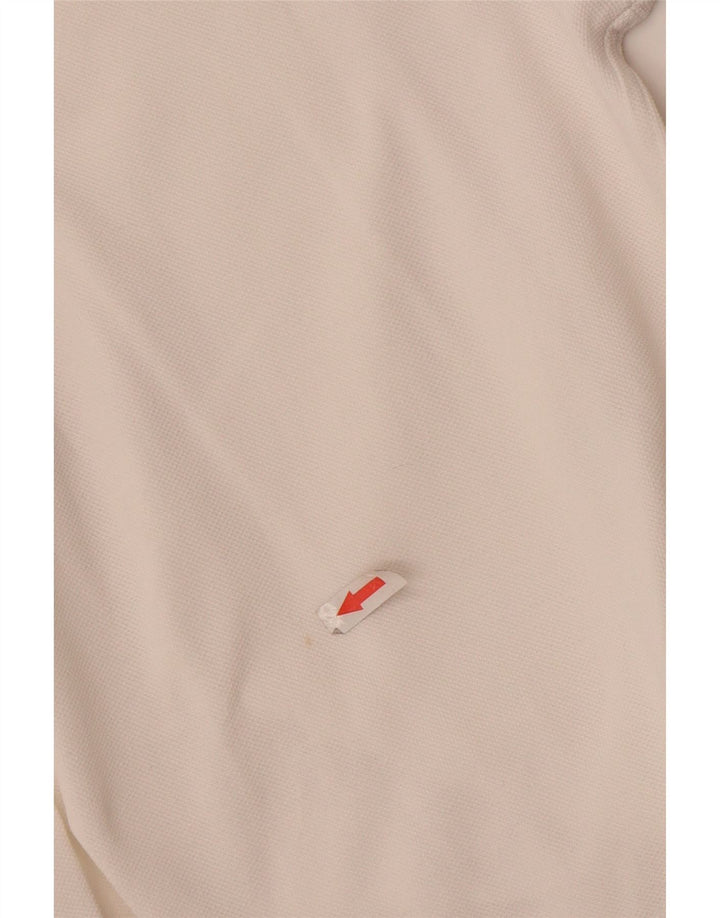 Tricou polo North Sails pentru bărbați, bumbac color bloc alb mediu