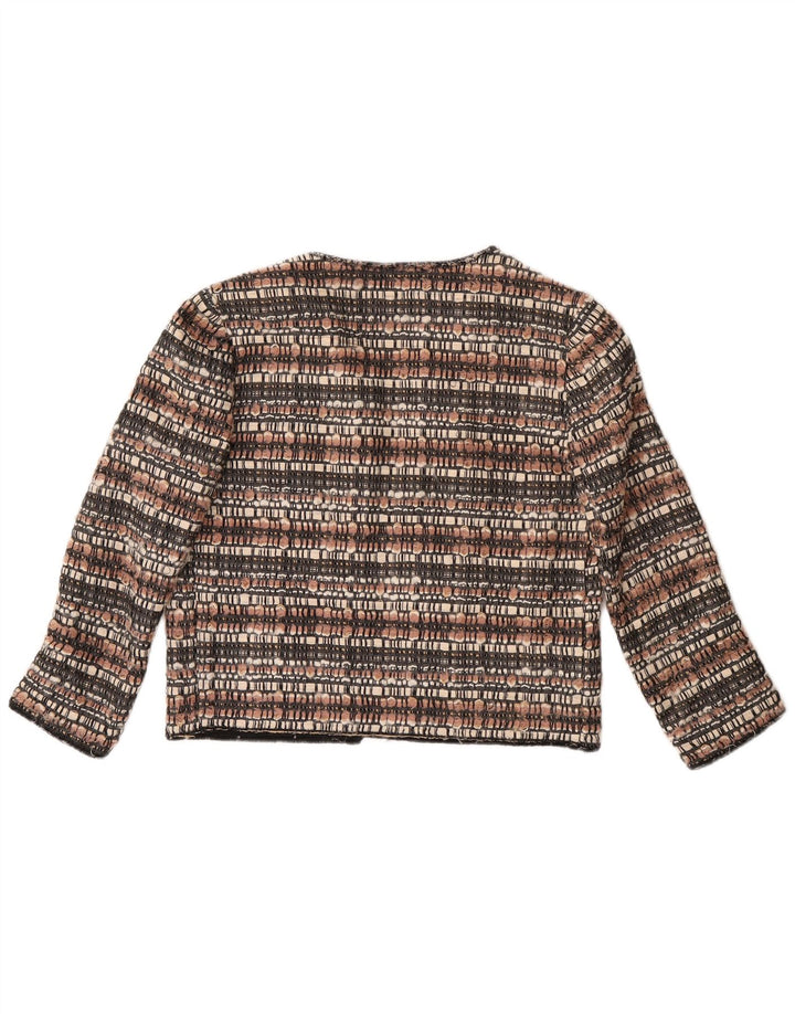 Jachetă Bolero pentru femei Pinko cu mâneci 3/4 UK 10, bumbac multicolor mic