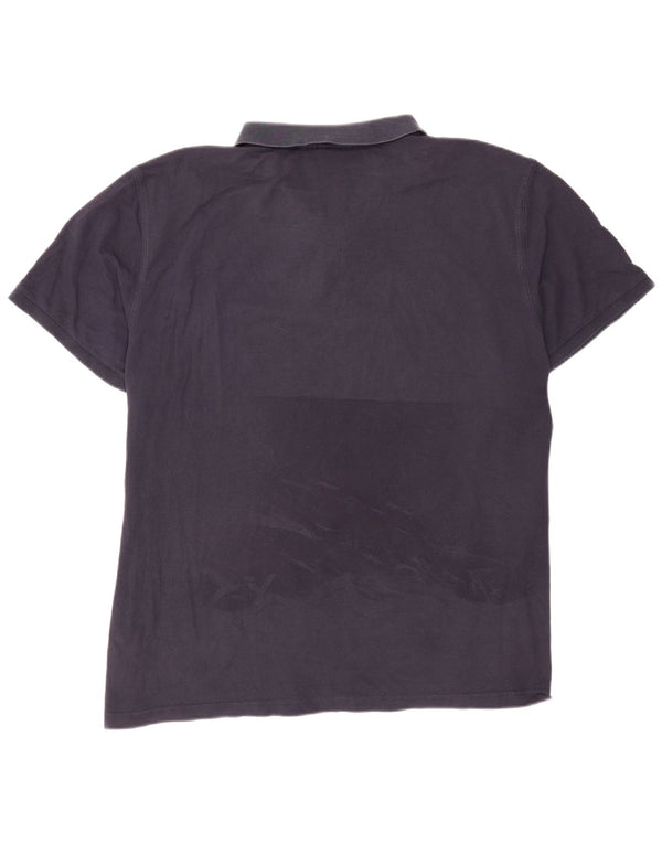 Cămașă polo Gant pentru bărbați, cu formă regulată, 5XL, bleumarin
