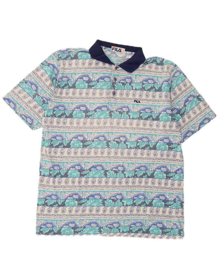 Tricou Polo Fila Bărbați IT 56 XL Multicolor Floral
