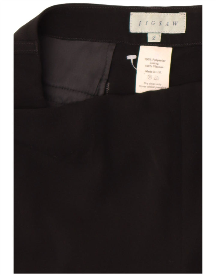 Pantaloni casual drepti pentru femei Jigsaw L29 L32 Poliester negru