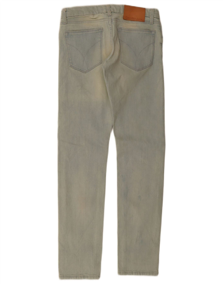 Blugi slim pentru femei Calvin Klein W25 L32 Bumbac albastru