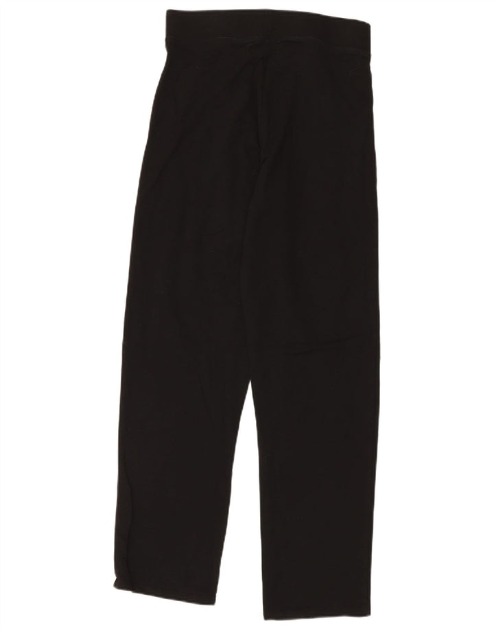 MARKS & SPENCER Pantaloni de trening pentru femei UK 10 Bumbac negru mic