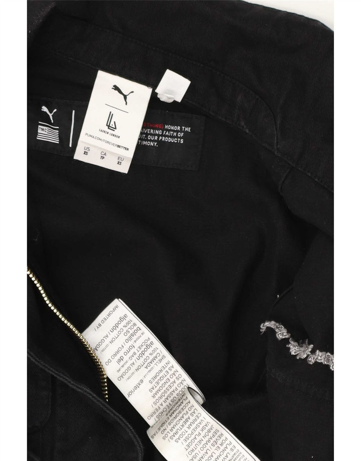 Salopetă Puma pentru femei UK 6 XS, bumbac negru