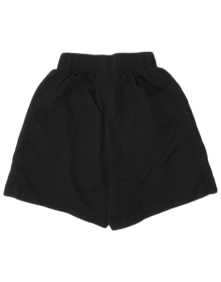 Pantaloni scurți sport grafic Canterbury pentru băieți 3-4 ani negru