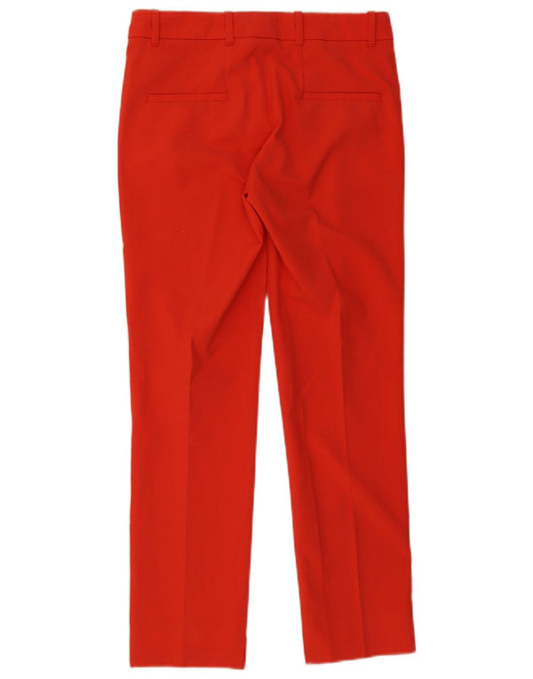 Pantaloni chino slim pentru femei Zara XS W28 L27 Roșu