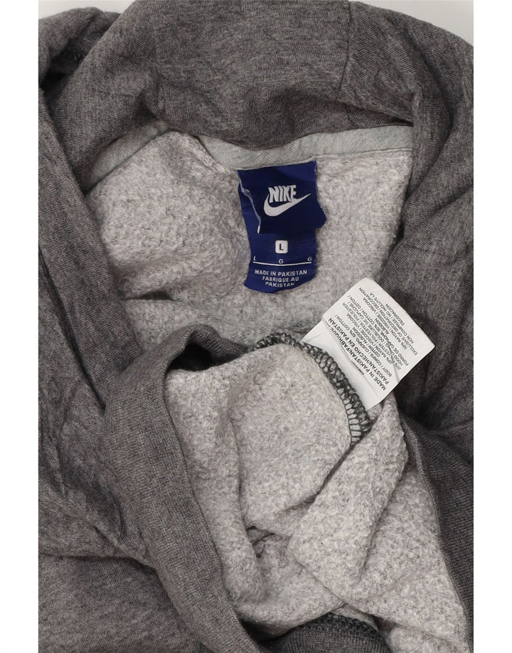 Pulover NIKE pentru bărbați, mare, gri, bumbac