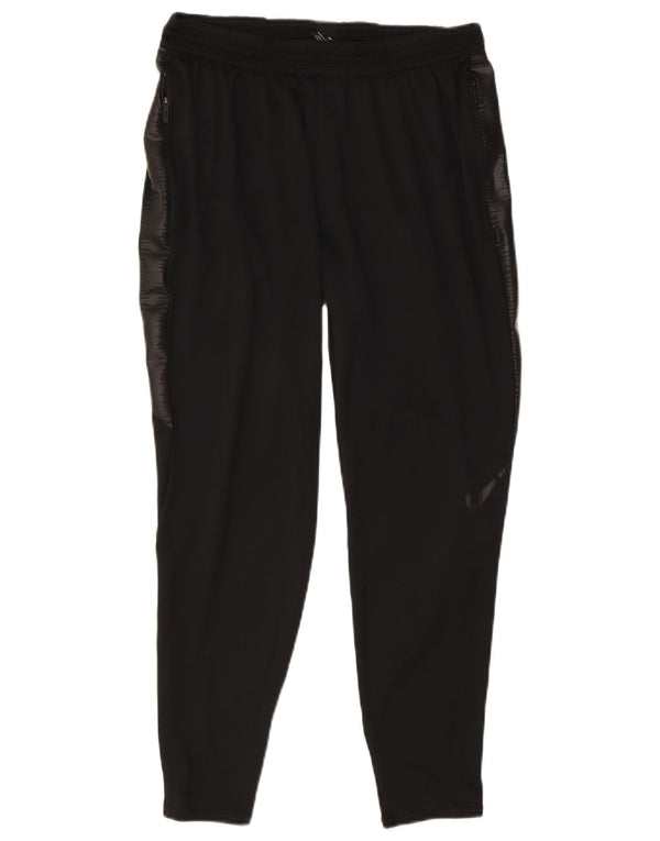 Pantaloni de trening Nike Dri Fit pentru femei UK 12 Poliester mediu negru