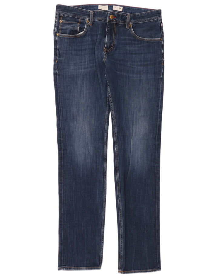 Blugi pentru bărbați Tommy Hilfiger Bleecker Slim W34 L36 Bumbac albastru