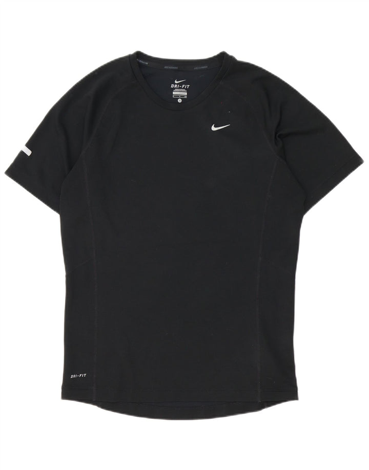 Tricou NIKE Dri Fit pentru bărbați Top mic poliester negru