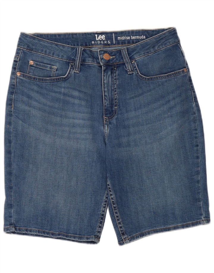Pantaloni scurți din denim LEE Riders Riders Mid Rise US 10 Large W30 Blue