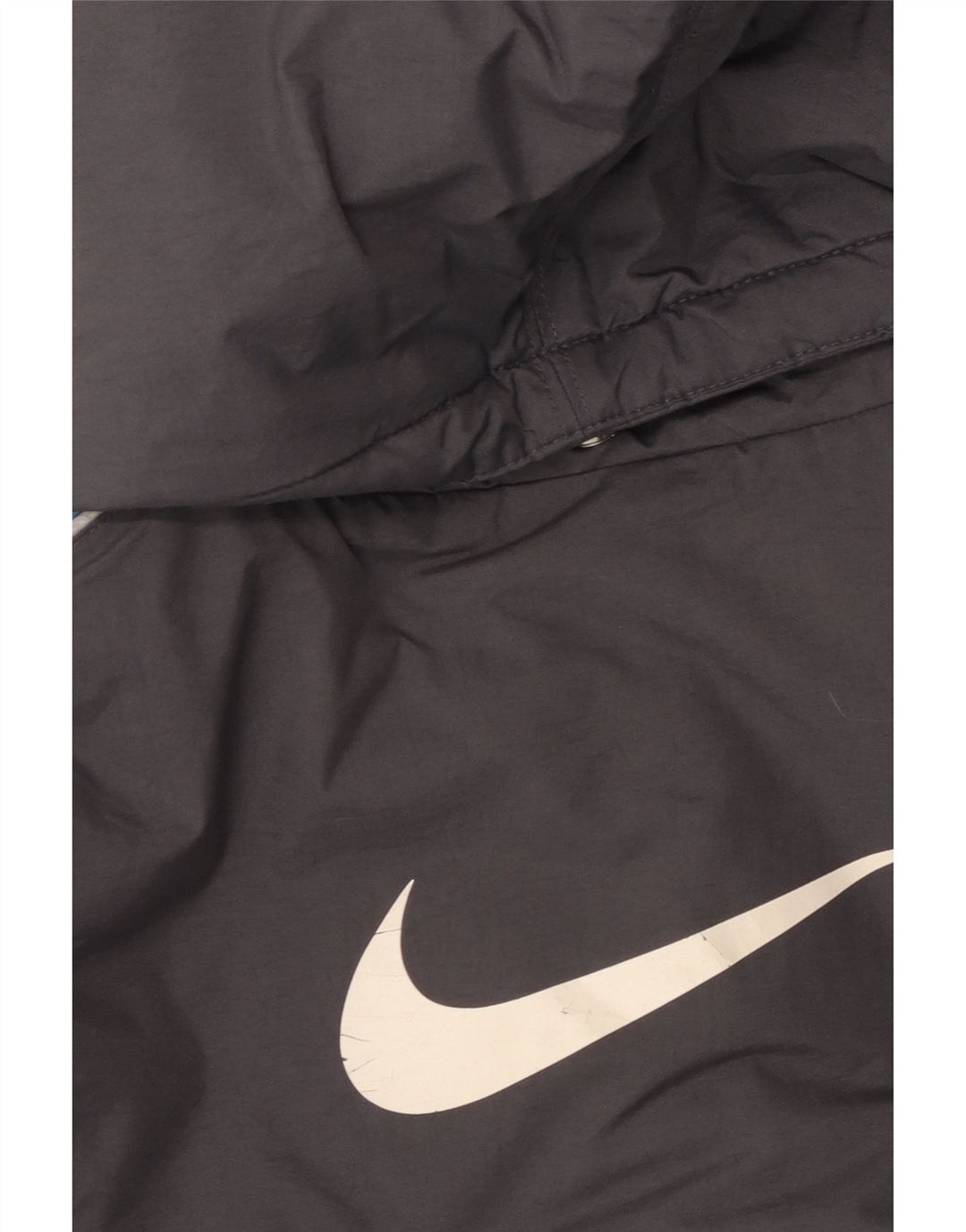 Jachetă de vânt cu glugă Nike pentru băieți 15-16 ani XL, gri, nailon color bloc