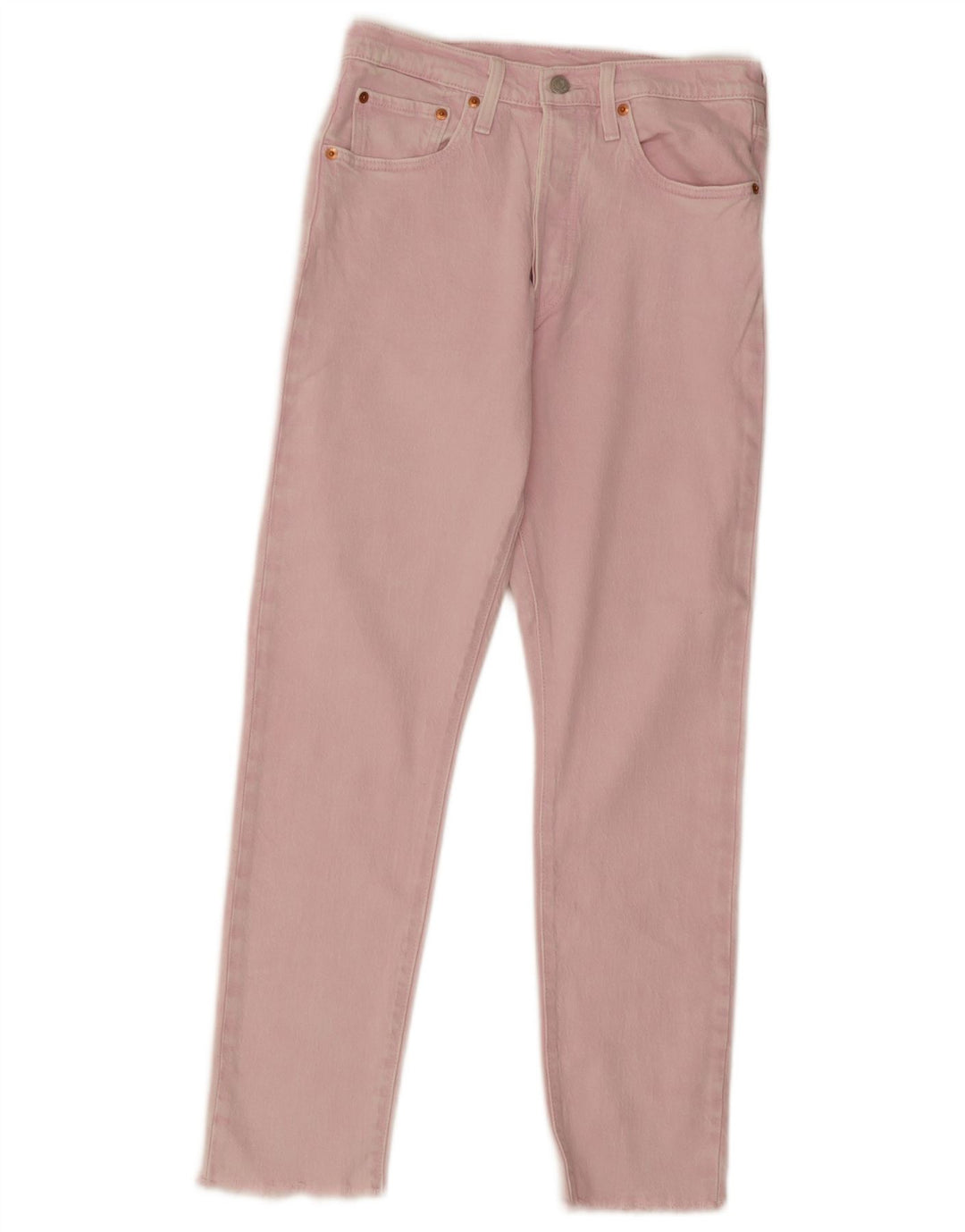 Blugi drepti 501 pentru femei Levi's W28 L28 bumbac roz