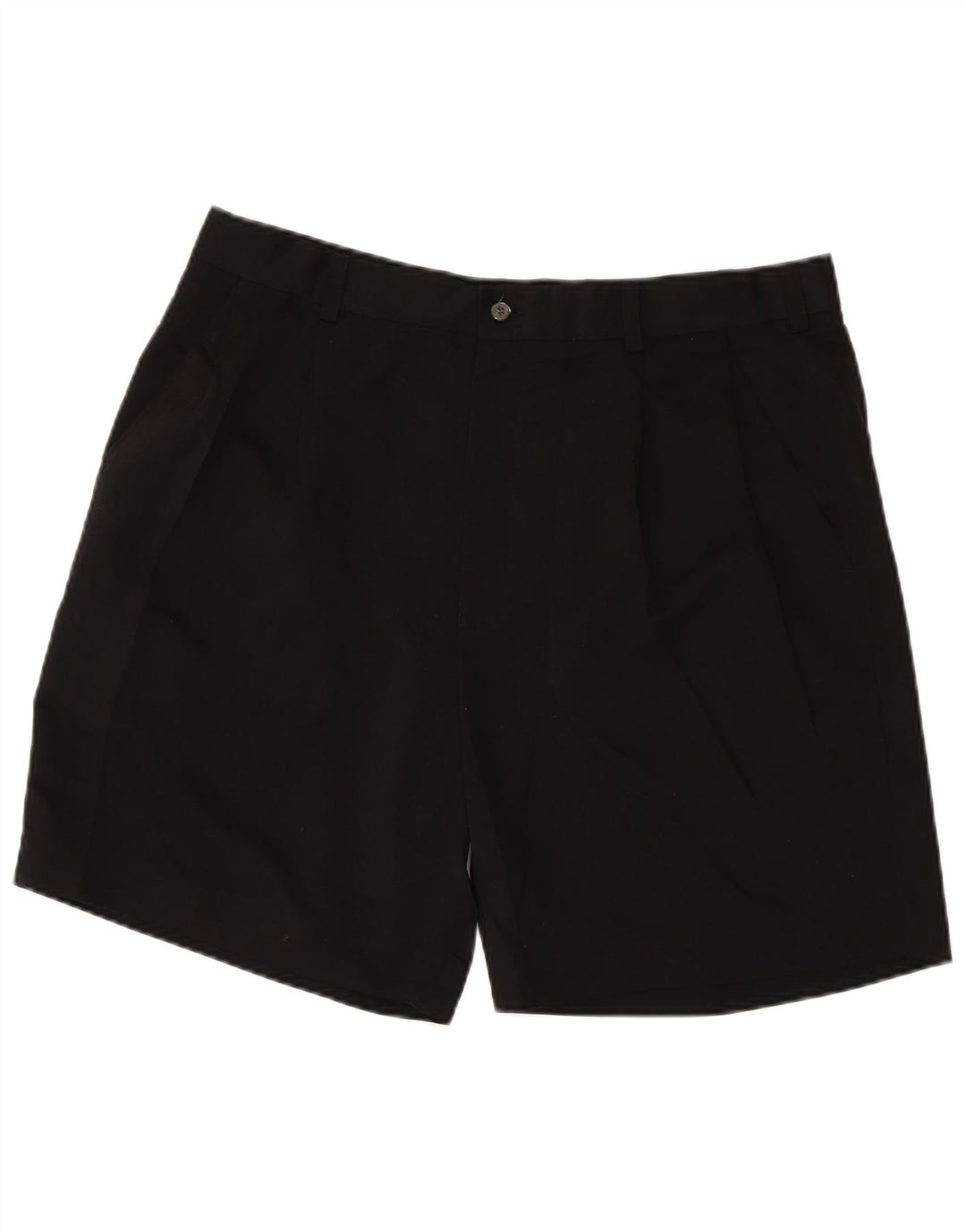 Pantaloni scurți chino pentru bărbați IZOD W38 XL poliester negru