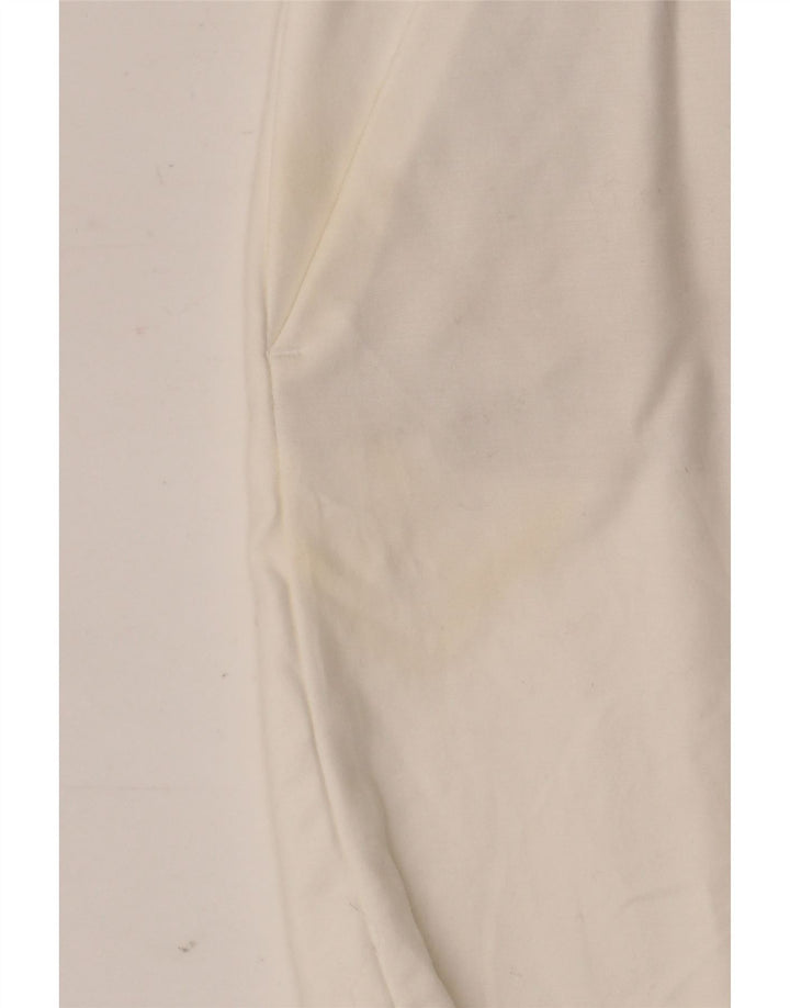 Pantaloni scurți chino cu talie înaltă pentru femei Zara Medium W28 White