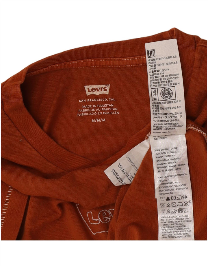 Tricou pentru femei Levi's Top UK 14 Medium Orange Bumbac
