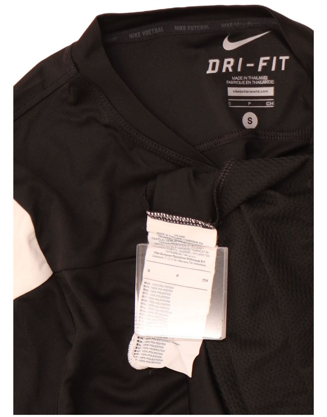 Tricou Bărbați NIKE Top Mic Negru Colorblock Poliester Sport