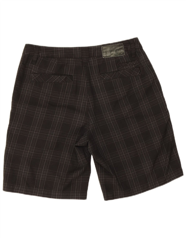 Pantaloni scurți chino pentru bărbați Quiksilver W32 Medium Black Check