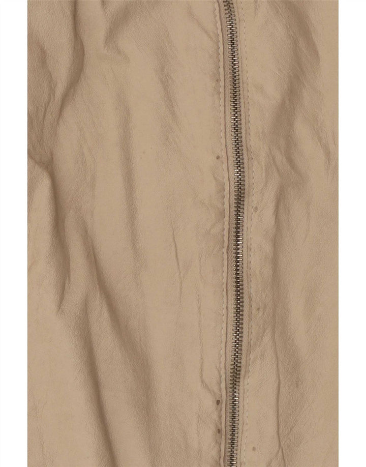 Geacă de piele pentru femei Conbipel IT 54 XL bej
