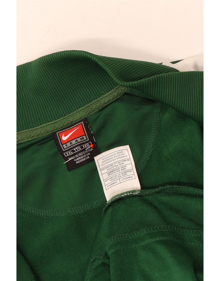 Jachetă de trening pentru bărbați Nike, 2XL, verde, poliester color bloc