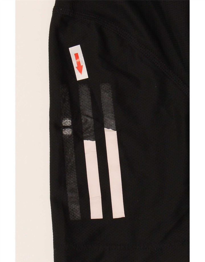 Tricou pentru bărbați Adidas Aeroready Top Mediu Poliester Negru