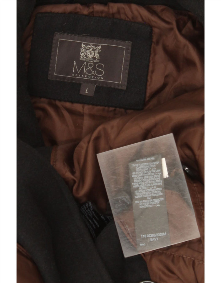 Palton pentru bărbați Marks & Spencer UK 40, mare, negru, poliester