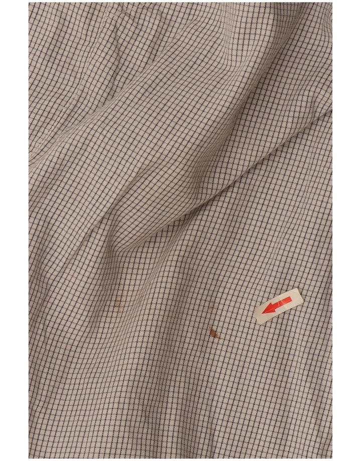 Pantaloni scurți chino pentru bărbați Champion Regular Fit 2XL W42 White Check