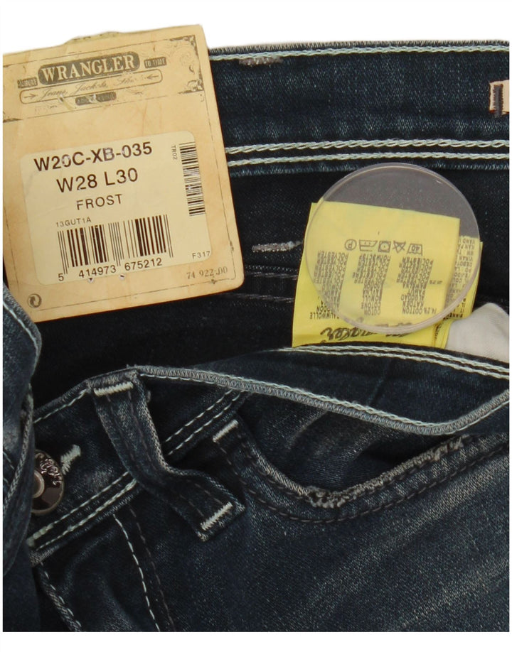 Blugi WRANGLER Stokes Slim pentru femei W28 L30 bumbac bleumarin