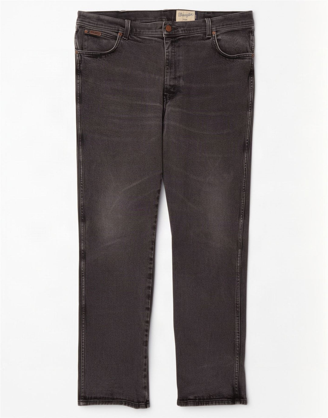 Blugi drepte pentru bărbați Wrangler Texas W40 L34 bumbac gri