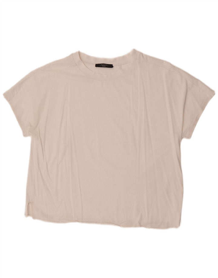 Tricou de weekend pentru femei Max Mara Top UK 16 Large White