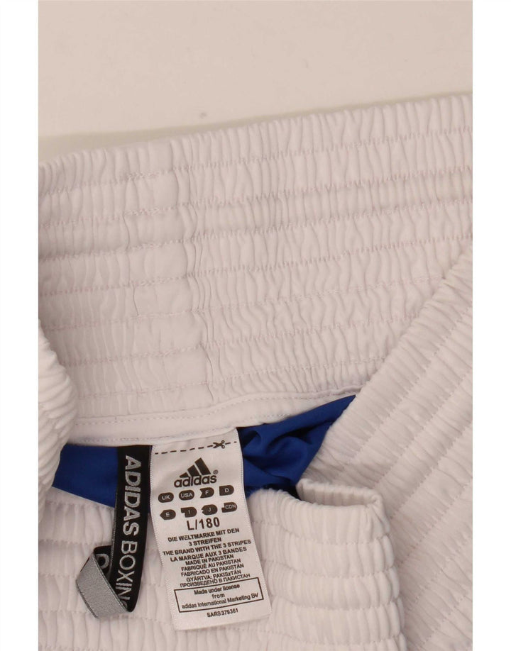 Pantaloni scurți sport de box Adidas pentru bărbați, mari, albastru, poliester