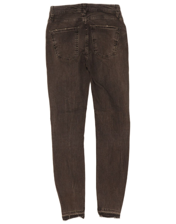 Blugi skinny de damă Zara EU 36 XS W26 L28 gri