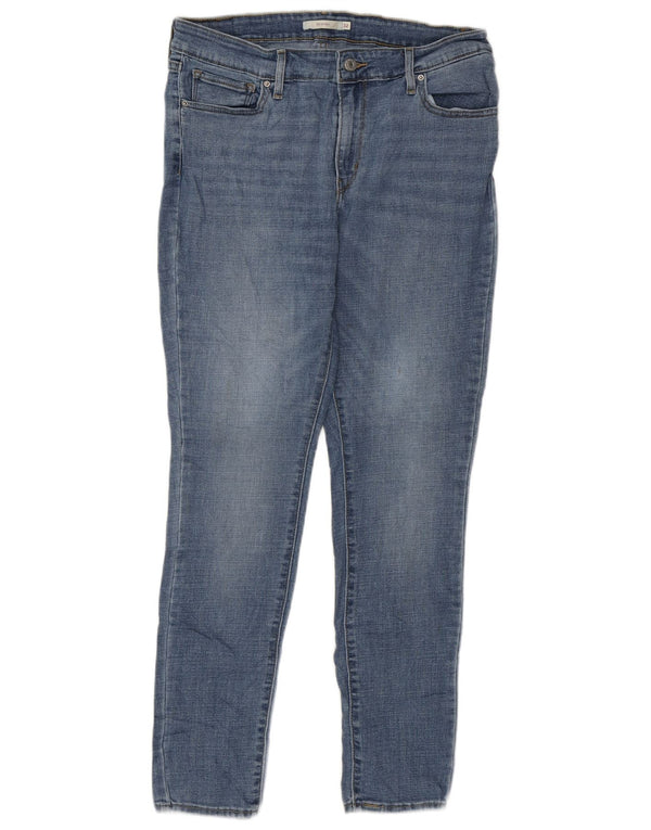 Blugi skinny Levi's 711 pentru femei W32 L30 bumbac albastru