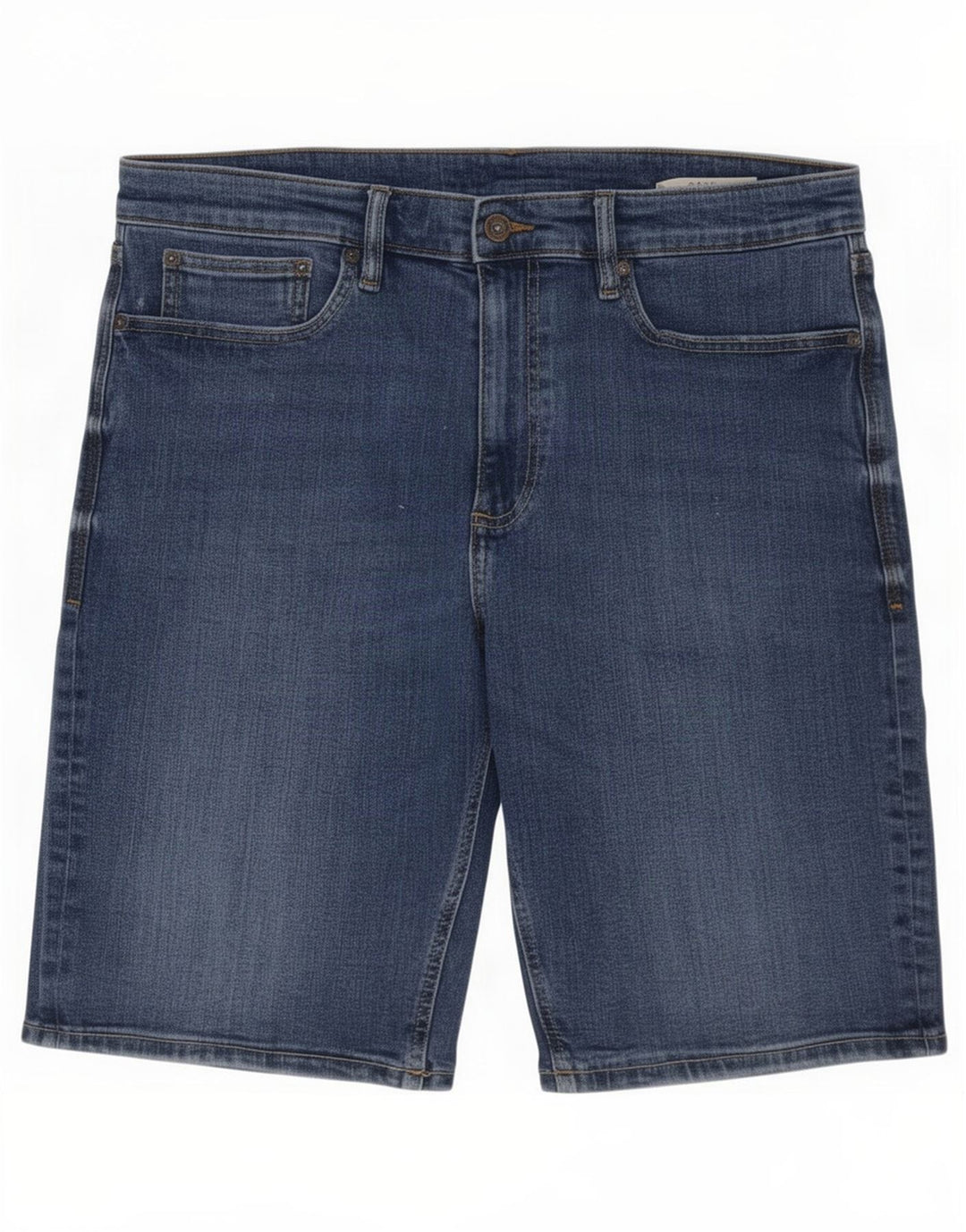 Marks & Spencer Pantaloni scurți din denim pentru bărbați, mari W34, bumbac albastru