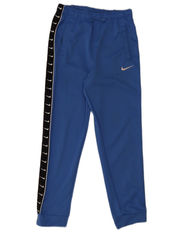 Pantaloni de trening Nike pentru băieți Pantaloni de jogging 13-14 ani XL Albastru Colorblock