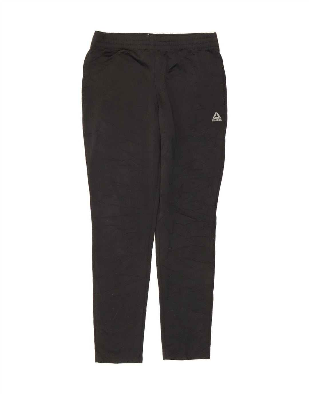REEBOK Girls Tracksuit Trousers 11-12 Years  Black Polyester Vintage Reebok and Second-Hand Reebok from Messina Hembry 