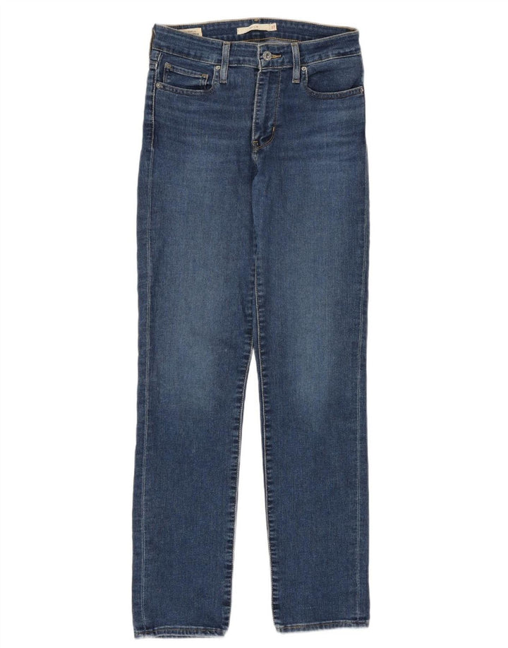 Blugi Levi's 712 Slim pentru femei W27 L30 Bumbac albastru