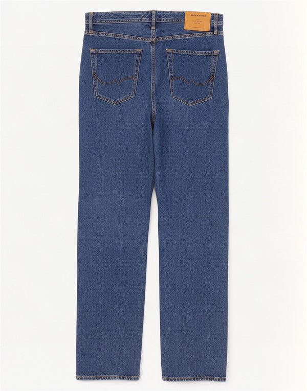 Blugi drepți pentru bărbați Jack & Jones W32 L32 Bumbac albastru