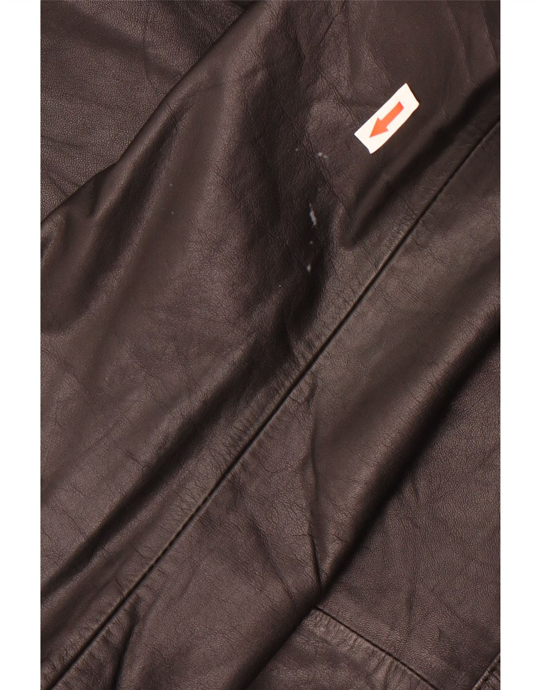 Geaca de piele vintage pentru femei IT 42 Medium Black Leather