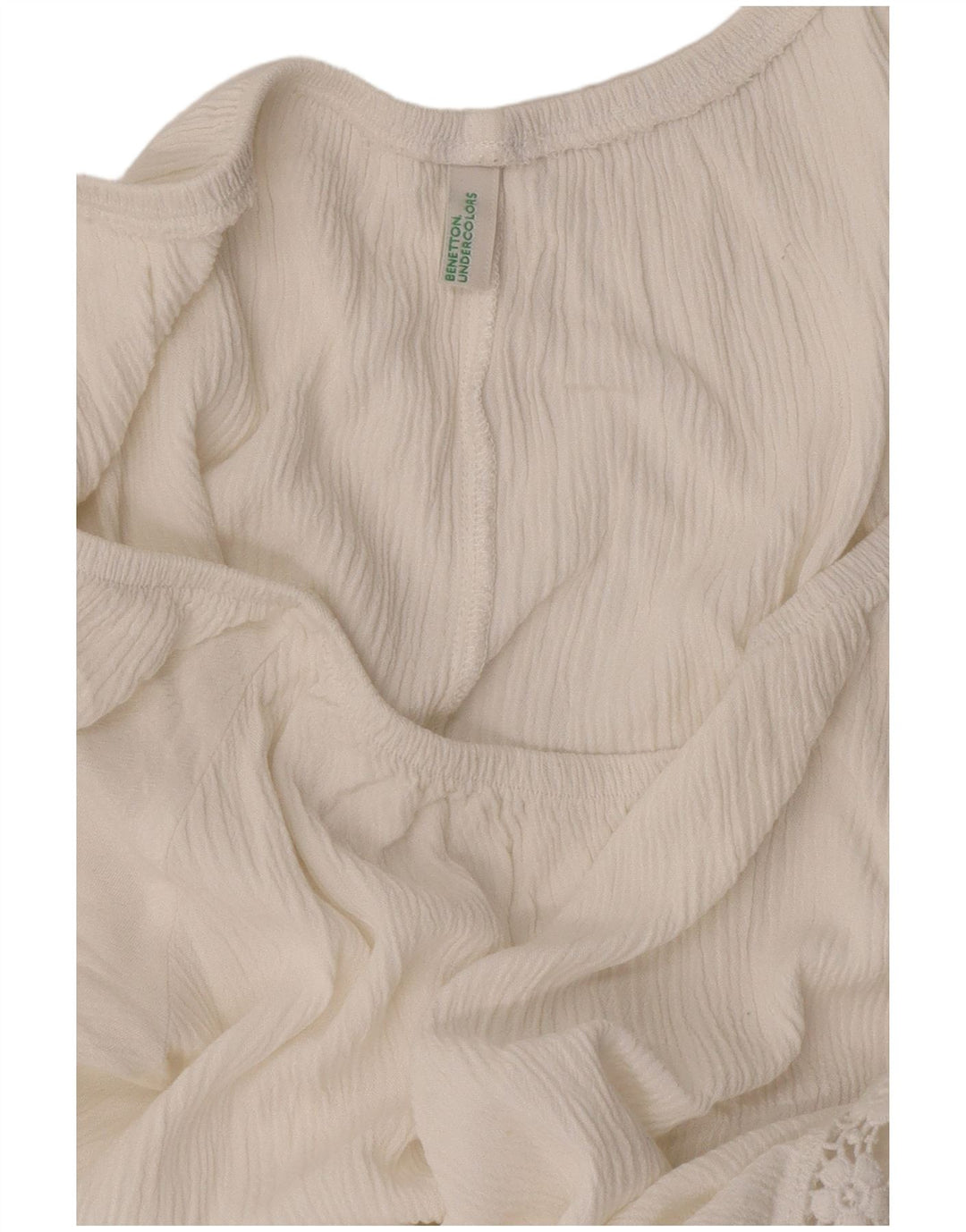 Bluză Benetton pentru femei UK 18 XL Alb
