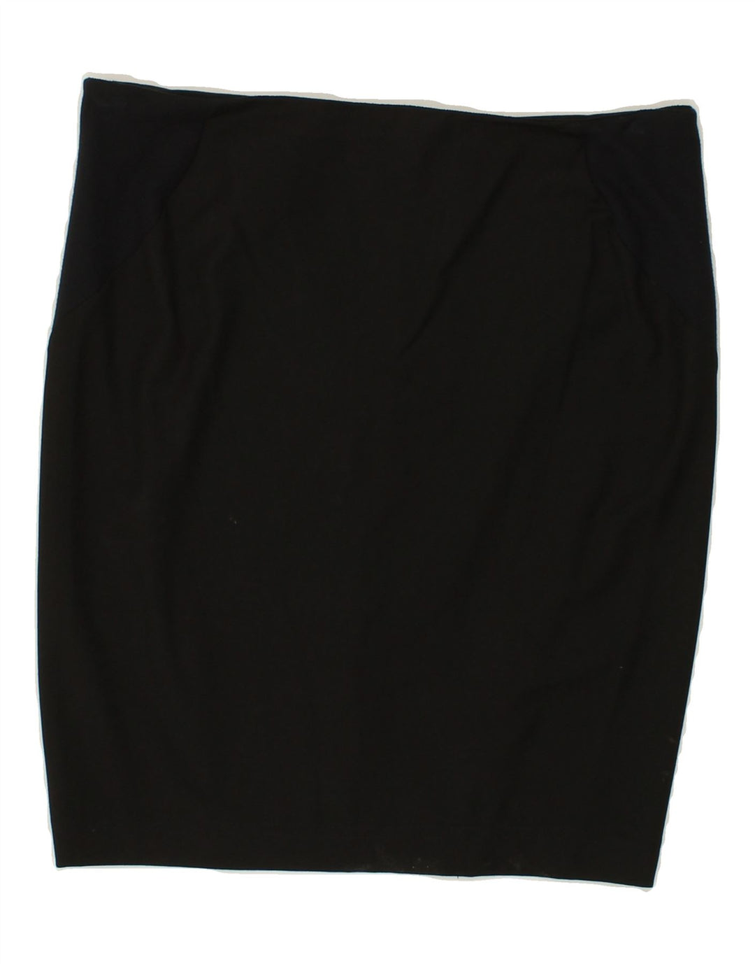 BENETTON Womens Pencil Skirt W30 Medium Black Viscose Vintage Benetton and Second-Hand Benetton from Messina Hembry 