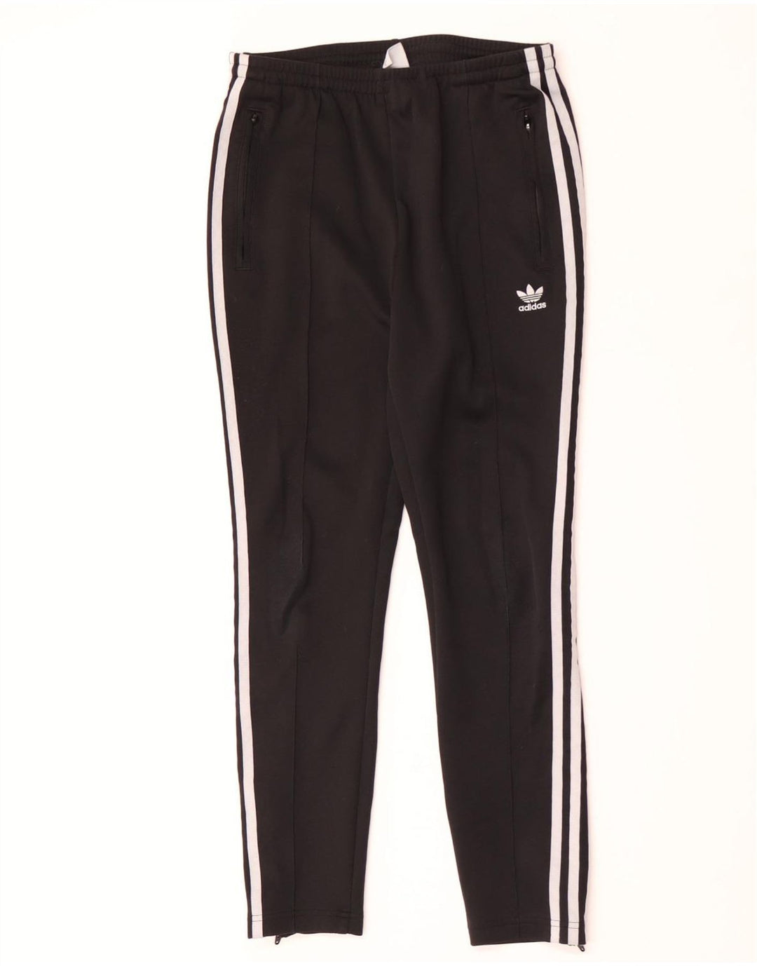 Pantaloni de trening Adidas pentru bărbați, poliester negru mic