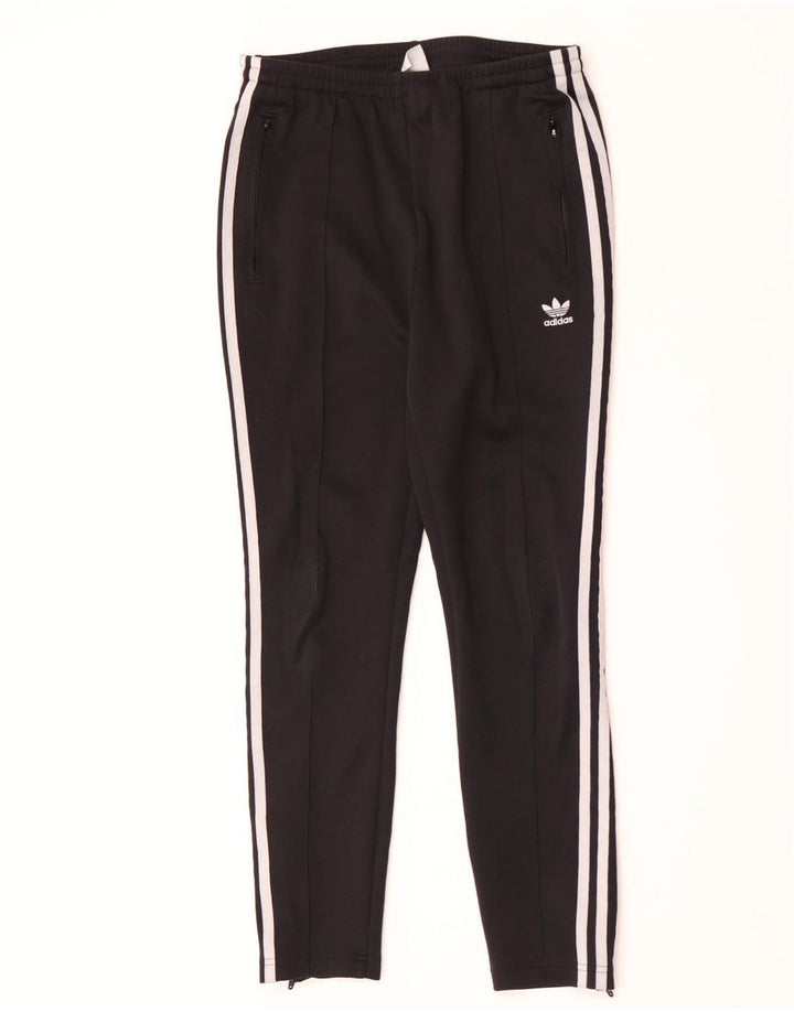 Pantaloni de trening Adidas pentru bărbați, poliester negru mic