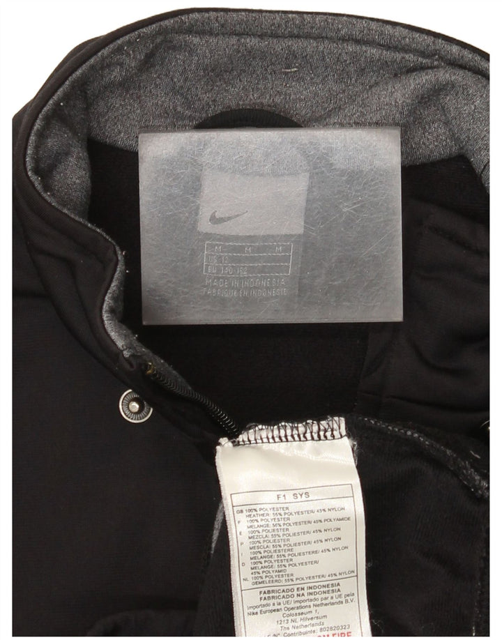 Jachetă de trening pentru băieți Nike 10-11 ani, mediu negru, color block