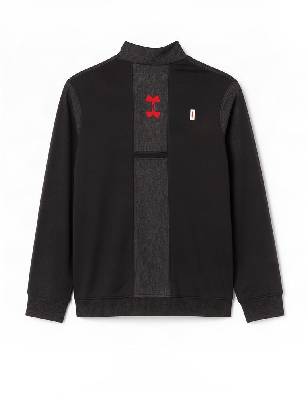 Pulover Under Armour Cold Gear pentru bărbați, mic, negru, colorblock
